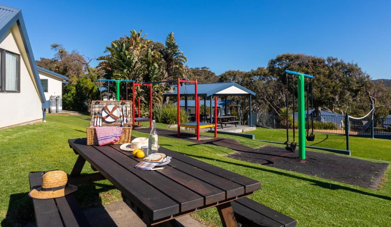 Beach Cabins Merimbula Exterior foto