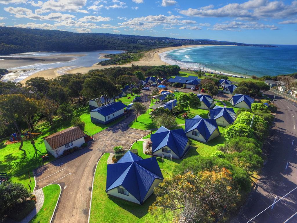 Beach Cabins Merimbula Exterior foto